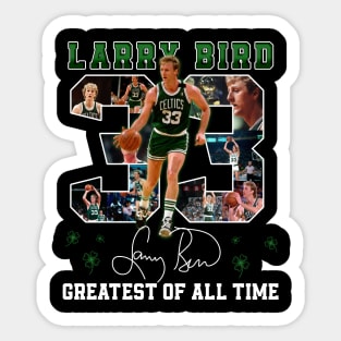 Larry Bird Legend Air Bird Basketball Signature Vintage Retro 80s 90s Bootleg Rap Style Sticker